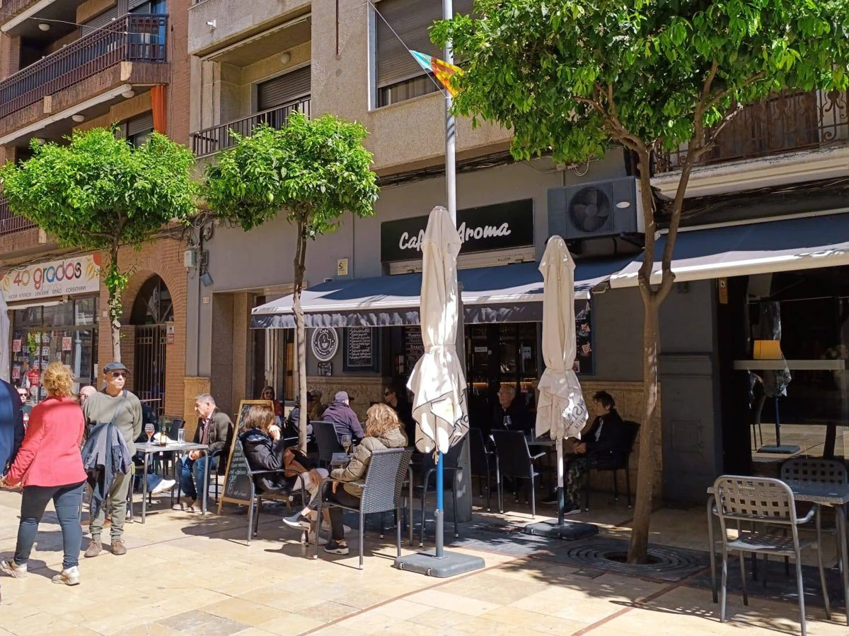 cafe aroma bar gandia exterior